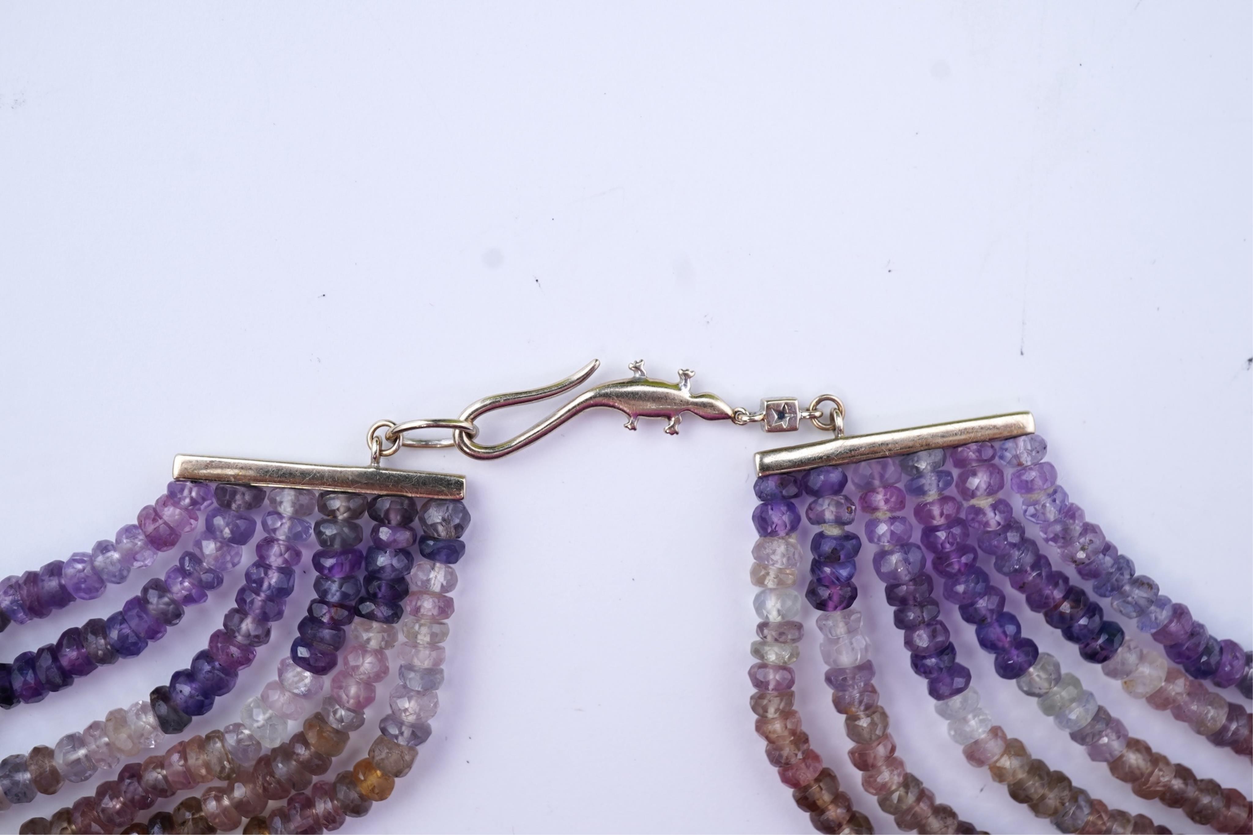 H. Stern, a sapphire necklace